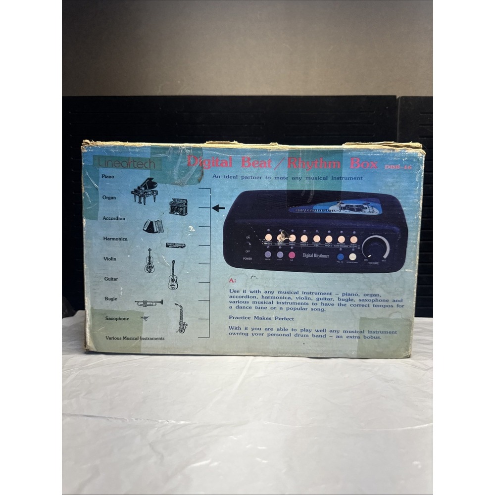 Lineartech Rhythmaster DBB-16: Pre-programed beats (tested Works‎ Good)